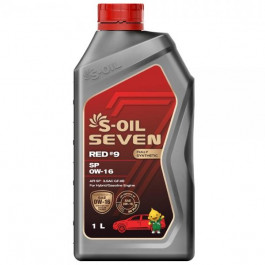 S-OIL 7 RED #9 SP 0W-16 1л
