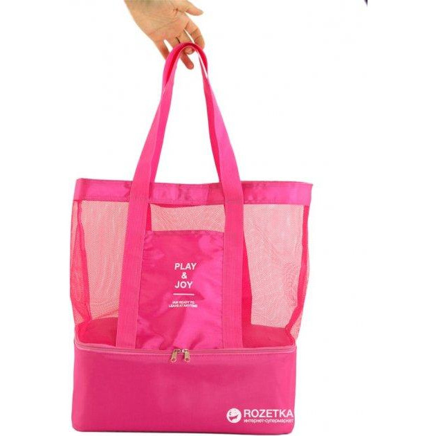 TRAUM Женская пляжная сумка  малиновая (7011-31) - зображення 1