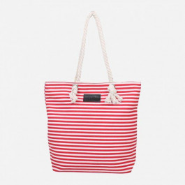 Eterno Женская пляжная сумка  DET1806-2 Бело-красная (2900000066410)
