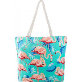 Valiria Fashion Женская пляжная сумка  бирюзовая (3DETAL1812-3)