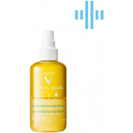 Vichy Солнцезащитный водный двухфазный увлажняющий спрей  Capital Soleil для лица и тела с гиалуроновой ки