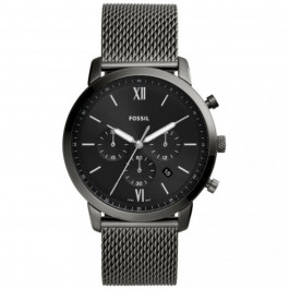 Fossil Neutra Chronograph Smoke Stainless Steel Mesh (FS5699)
