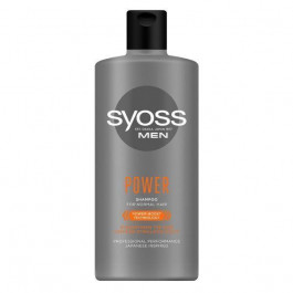 Syoss Шампунь  Men Power с Кофеином для нормальных волос 440 мл (9000101277395)
