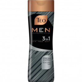 Teo Шампунь  Men 3 In 1 Shampoo Fresh Energy 350 мл (3800024046766)