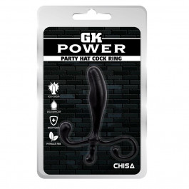 Chisa Novelties GK Power Party Hat Cock Ring Black (CH40095)