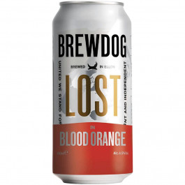 BrewDog Пиво  Lost In Blood Orange світле з/б, 0,44 л (5056025462458)