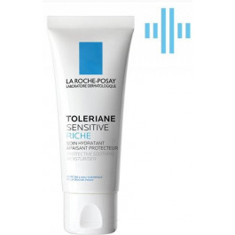 La Roche-Posay Увлажняющий крем для защиты и успокоения кожи лица Toleriane Sensitive Rich 40 мл (3337875588348)