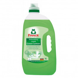 Frosch Средство для мытья посуды Зеленый лимон 5л (4009175956156)