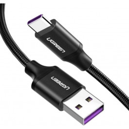 UGREEN US184 USB-A to Type-C QC3.0 2m Black (20884)