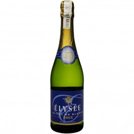 Elysee Вино ігристе  Blanc De Blancs Doux, біле, солодке, 0,75 л (3438931023169)
