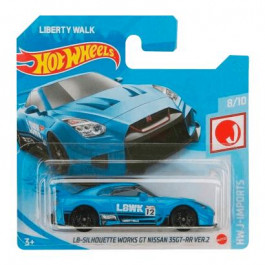 Hot Wheels Liberty Walk LB-Silhouette Works GT Nissan 35GT-RR Ver.2 J-Imports 1:64 GRX63 Blue