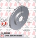 Гальмівний диск Zimmermann на Fiat Doblo