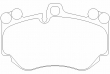 Гальмівні колодки TEXTAR для Porsche Cayenne Turbo