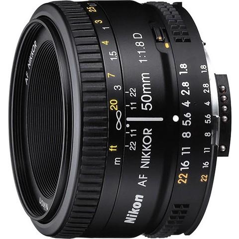 Nikon AF Nikkor 50mm f/1,8D (JAA013DA) - зображення 1