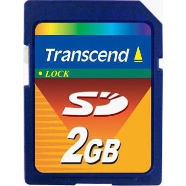 Transcend 2 GB Secure Digital Card TS2GSDC - зображення 1