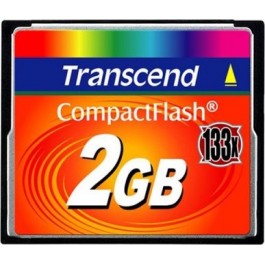 Transcend 2 GB 133X CompactFlash Card TS2GCF133