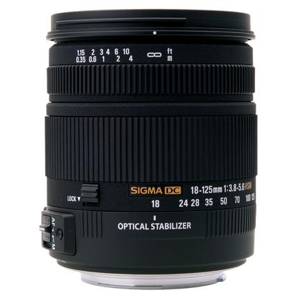 Sigma AF 18-125mm f/3,8-5,6 DC OS HSM - зображення 1