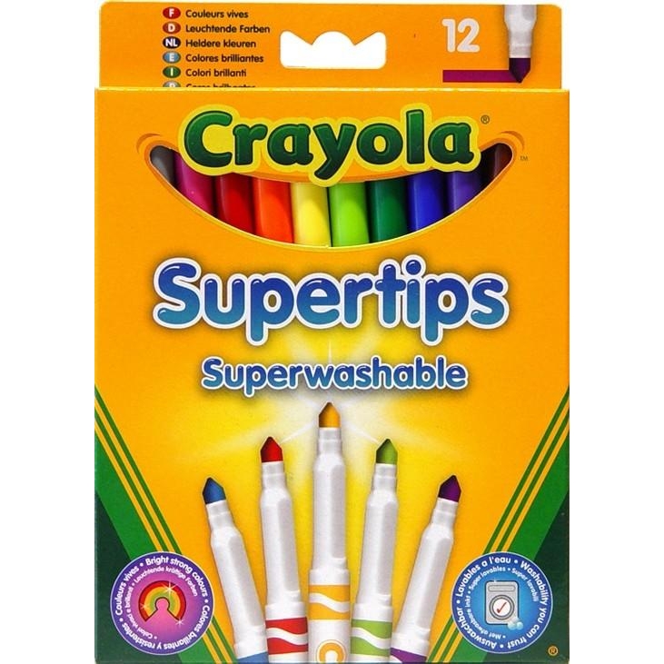 Crayola 12 тонких фломастеров (7509) - зображення 1