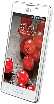 LG E450 Optimus L5 II (White) - зображення 1