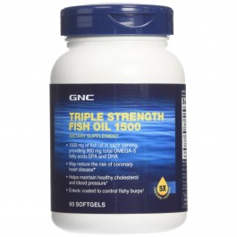 GNC Triple Strength Fish Oil 1500 60 caps