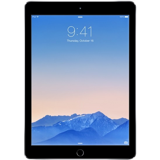 Apple iPad Air 2 Wi-Fi + LTE 128GB Space Gray (MH312, MGWL2) - зображення 1