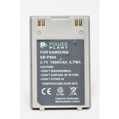 PowerPlant Aккумулятор для Samsung SB-P90A (1000 mAh) - DV00DV1363 - зображення 1