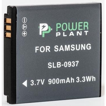 PowerPlant Aккумулятор для Samsung SLB-0937 (900 mAh) - DV00DV1210 - зображення 1