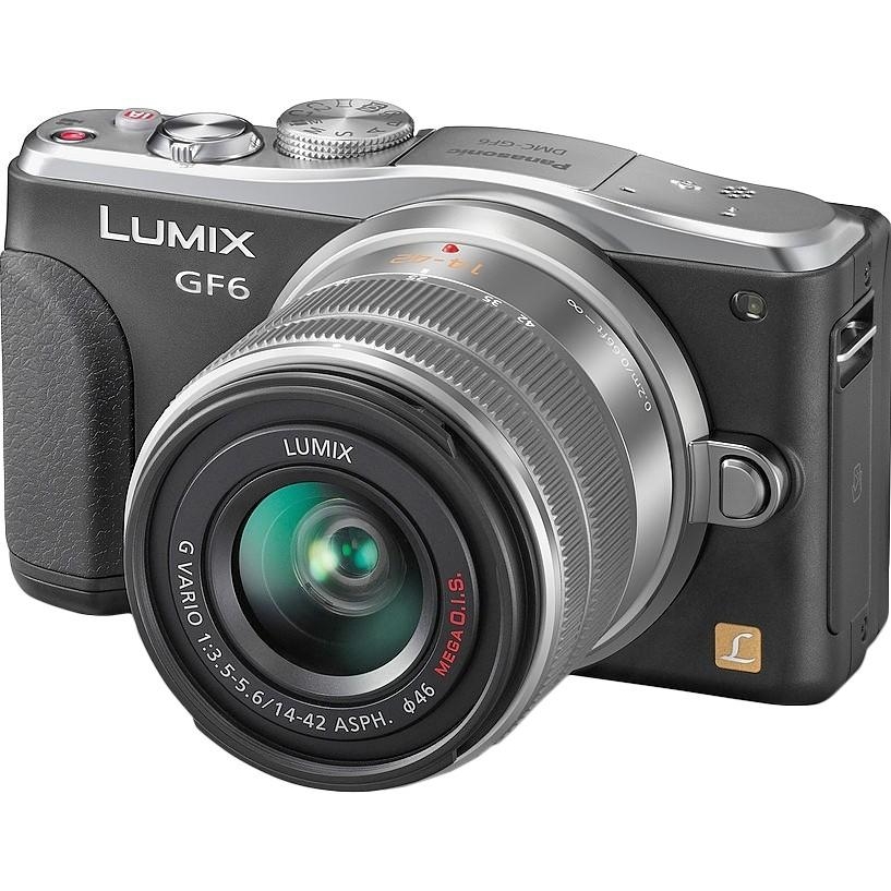 Panasonic Lumix DMC-GF6 kit (14-42mm) Black - зображення 1