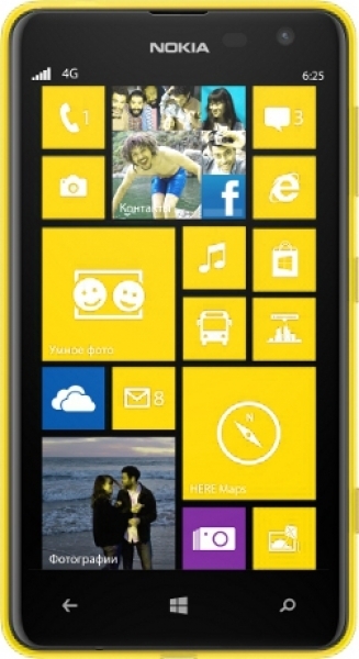 Nokia Lumia 625 (Yellow) - зображення 1