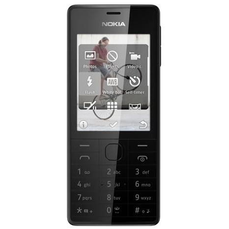 Nokia 515 Dual SIM (Black) - зображення 1