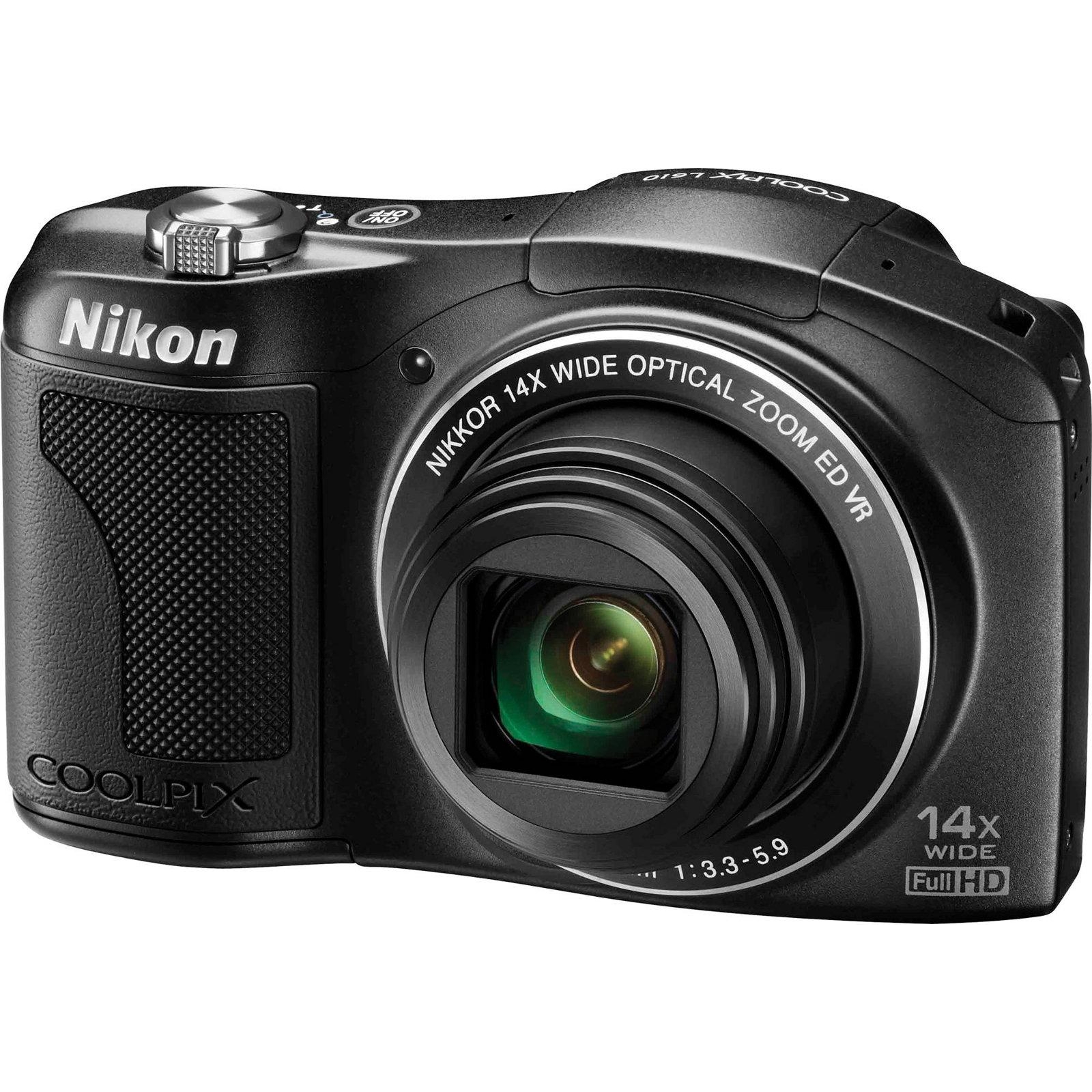 Nikon Coolpix L620 Black - зображення 1