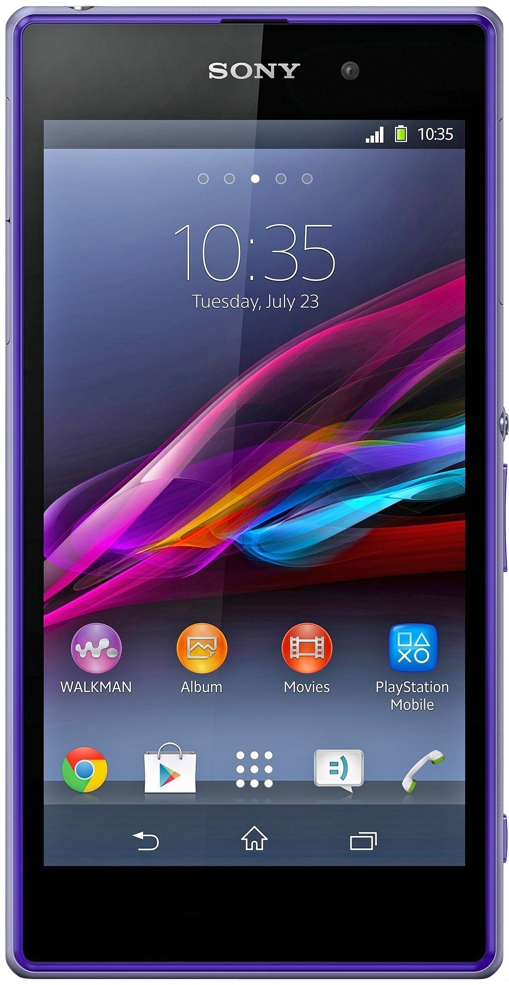 Sony Xperia Z1 C6902 (Purple) - зображення 1