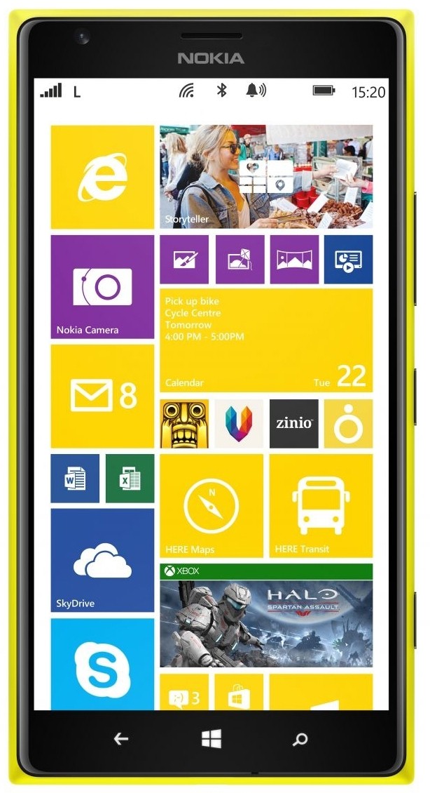 Nokia Lumia 1520 (Yellow) - зображення 1