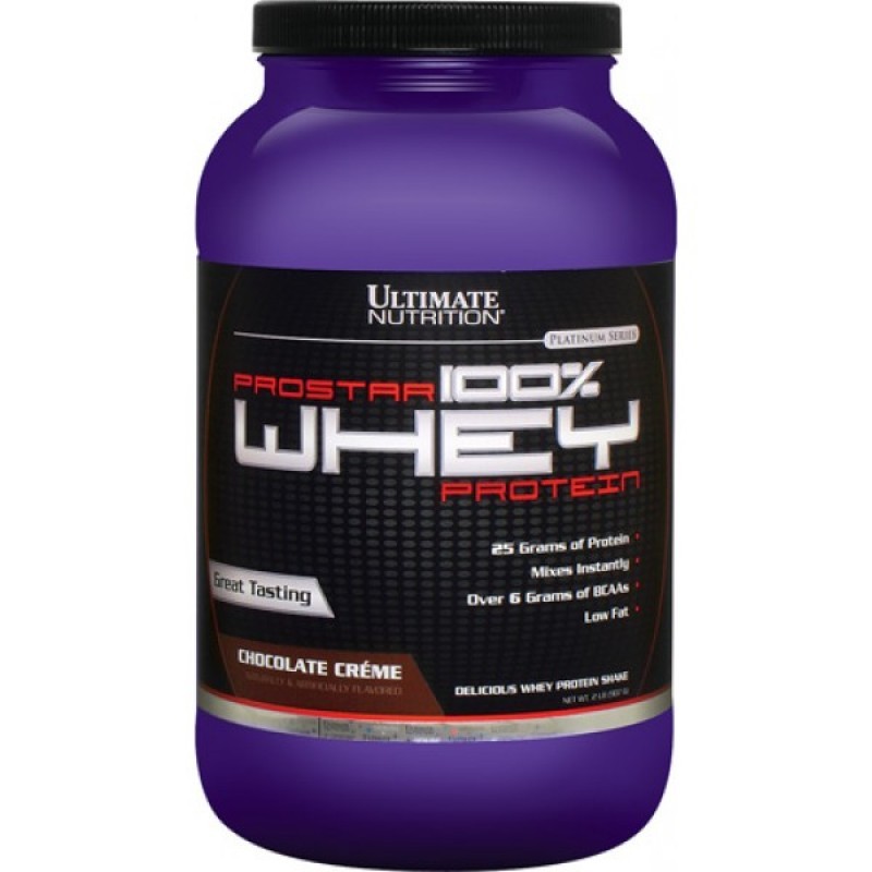 Ultimate Nutrition Prostar 100% Whey Protein 907 g /30 servings/ Strawberry - зображення 1