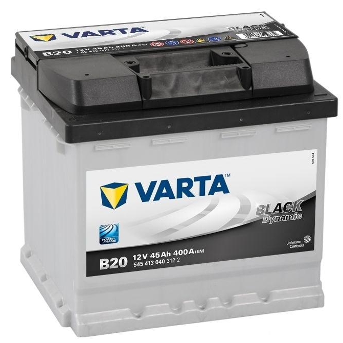 Varta 6СТ-45 BLACK dynamic B20 (545413040) - зображення 1