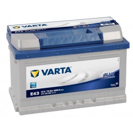 Varta 6СТ-72 BLUE dynamic E43 (572409068)