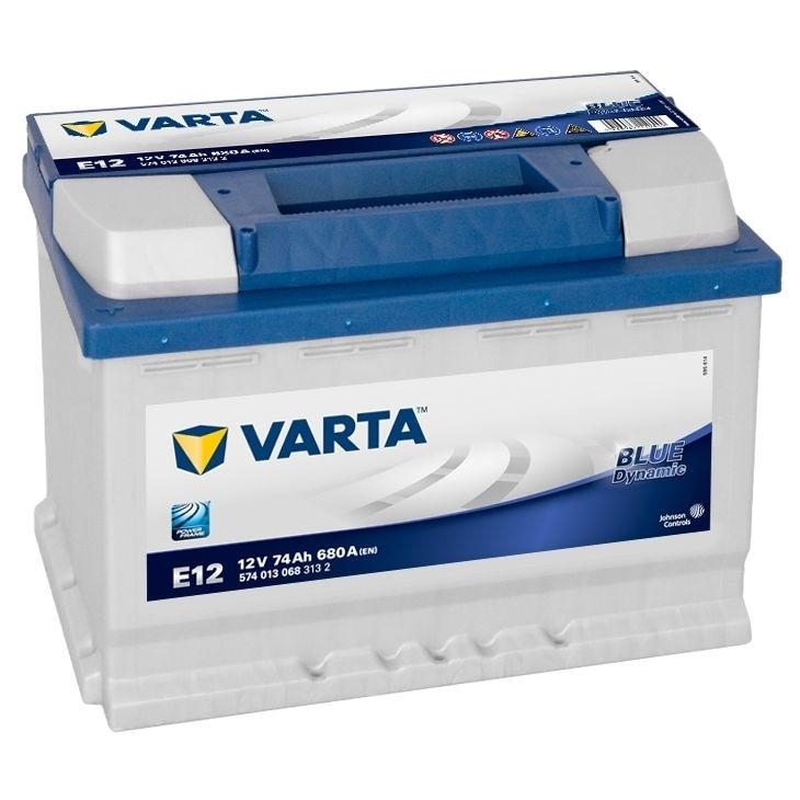Varta 6СТ-74 BLUE dynamic E12 (574013068) - зображення 1