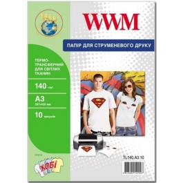 WWM 140г/м кв, А3, 10л (TL140.A3.10)