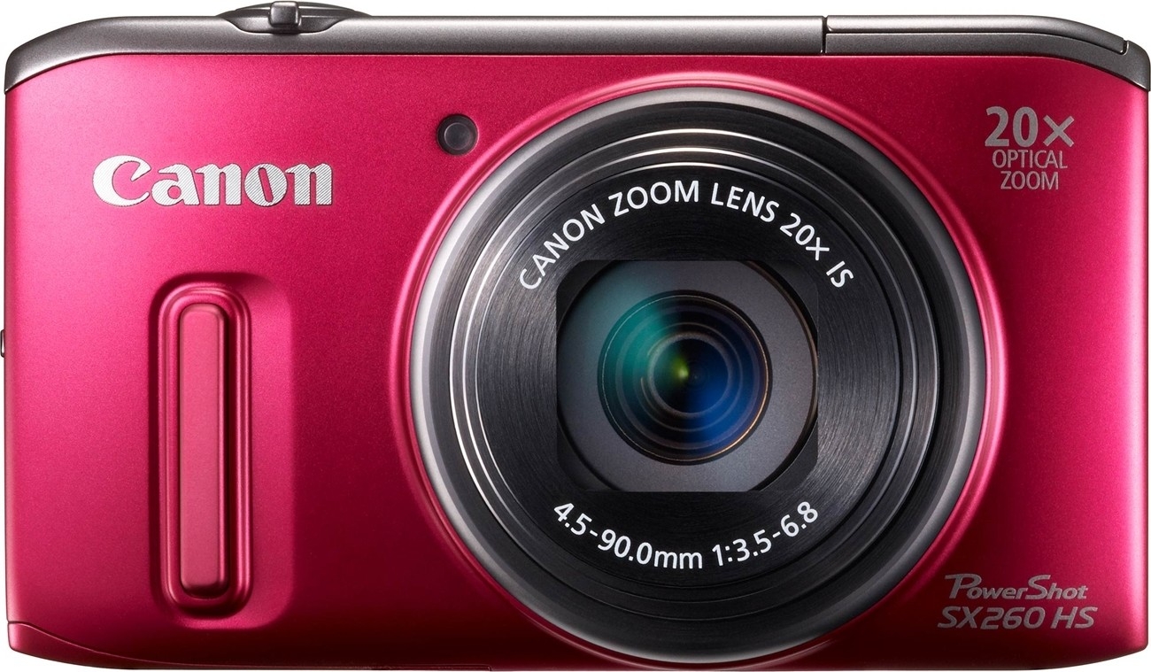 Canon PowerShot SX260 HS Red - зображення 1