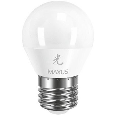 MAXUS 1-LED-440 (G45 F 5W 4100K 220V E27 AP) - зображення 1