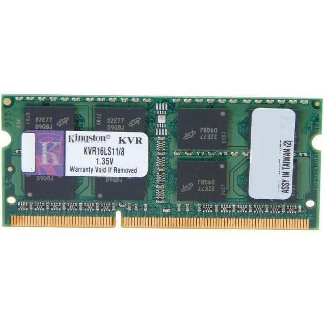 Kingston 8 GB SO-DIMM DDR3L 1600 MHz (KVR16LS11/8) - зображення 1