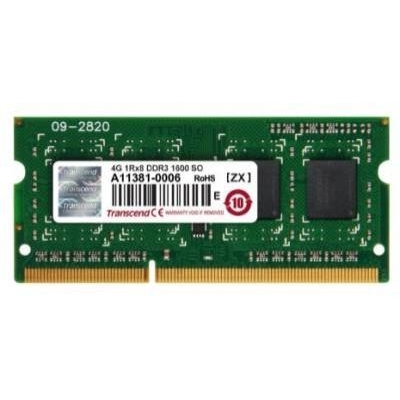Transcend 4 GB SO-DIMM DDR3 1600 MHz (JM1600KSH-4G) - зображення 1