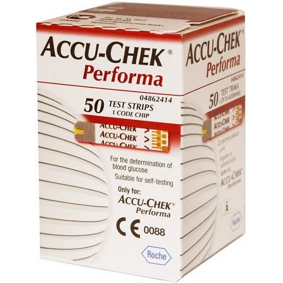 Accu-Chek Performa 50 шт - зображення 1