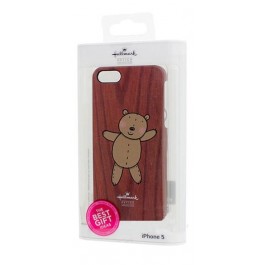 Hallmark Hard Case iPhone 5/5s Bear On Wood (HDC WSH106)