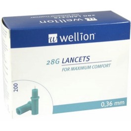 Wellion Lancets 28G 200 шт.