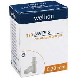Wellion Lancets 33G 50 шт.