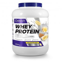 OstroVit Whey Protein 2000 g /66 servings/ Banana Cake