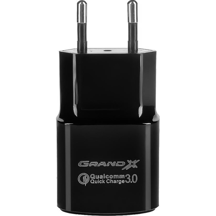 Grand-X CH-550B Quick Charge 3.0 Black - зображення 1