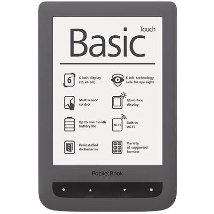 PocketBook Basic Touch (624) Grey - зображення 1