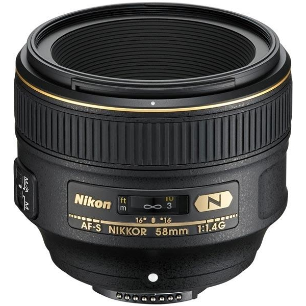 Nikon AF-S Nikkor 58mm f/1,4G (JAA136DA) - зображення 1